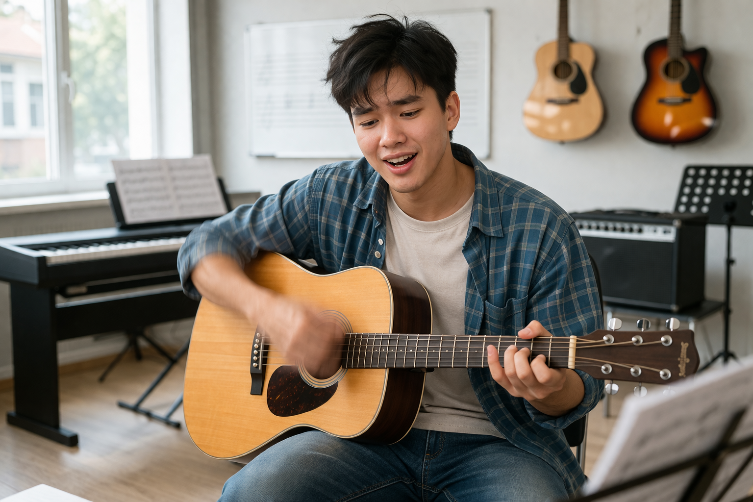 Quạt không đều là lý do khiến bài hát nghe không mượt.