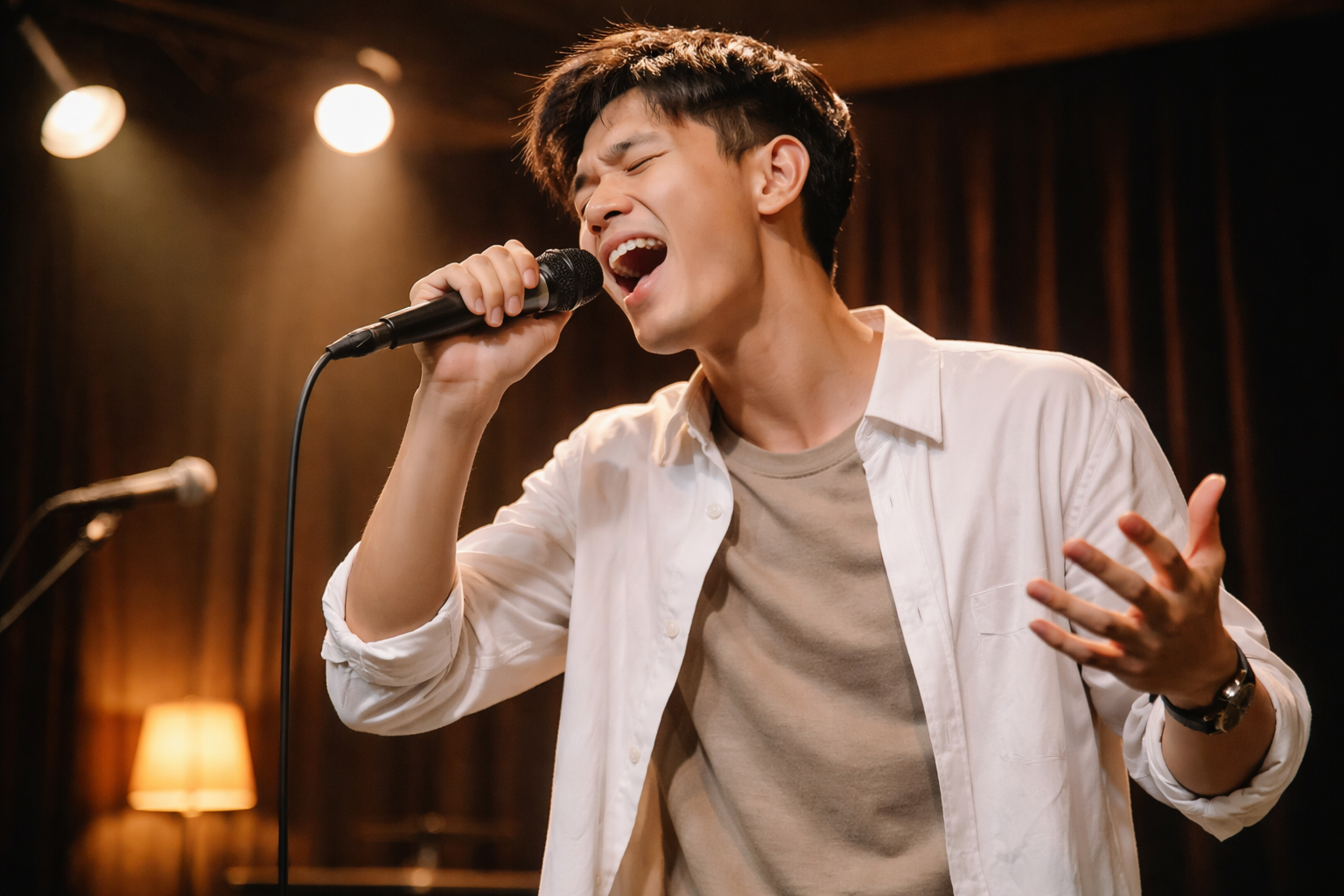 Học viên tự tin biểu diễn sau khi hoàn thành lộ trình học