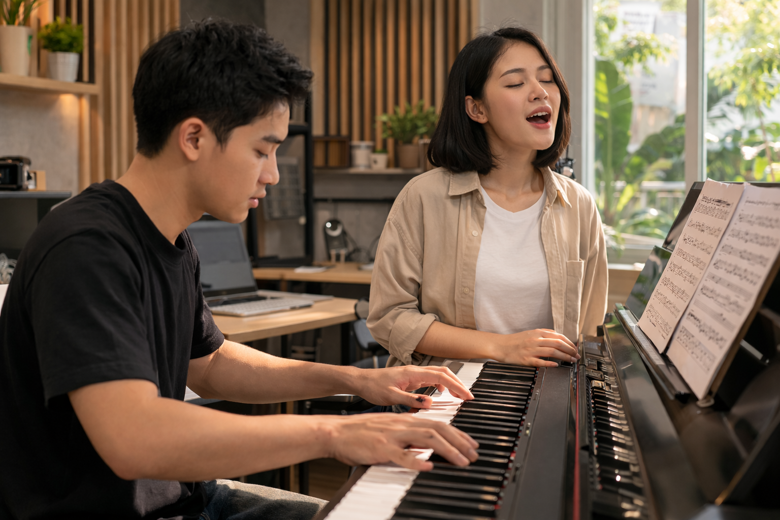 Thả lỏng cổ họng giúp giảm áp lực lên dây thanh khi hát.