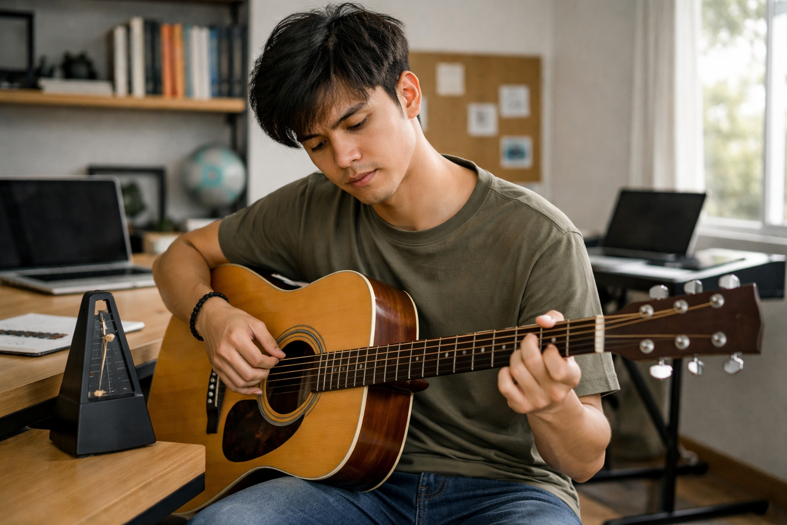 Tập chậm và đúng giúp bạn cải thiện cảm nhịp và chơi hay hơn.