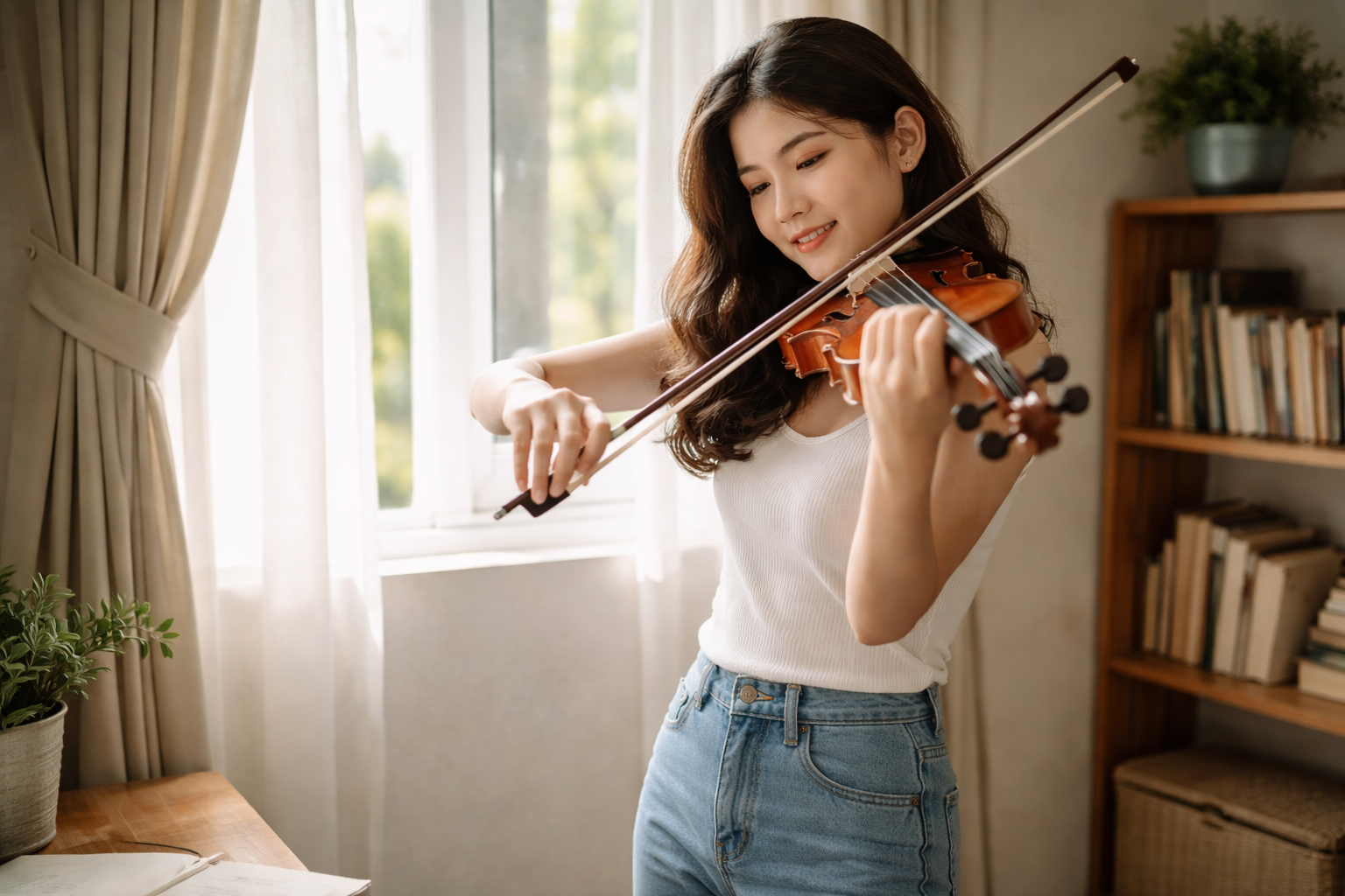 Học viên có thể tự luyện tập hiệu quả tại nhà sau khi có nền tảng.