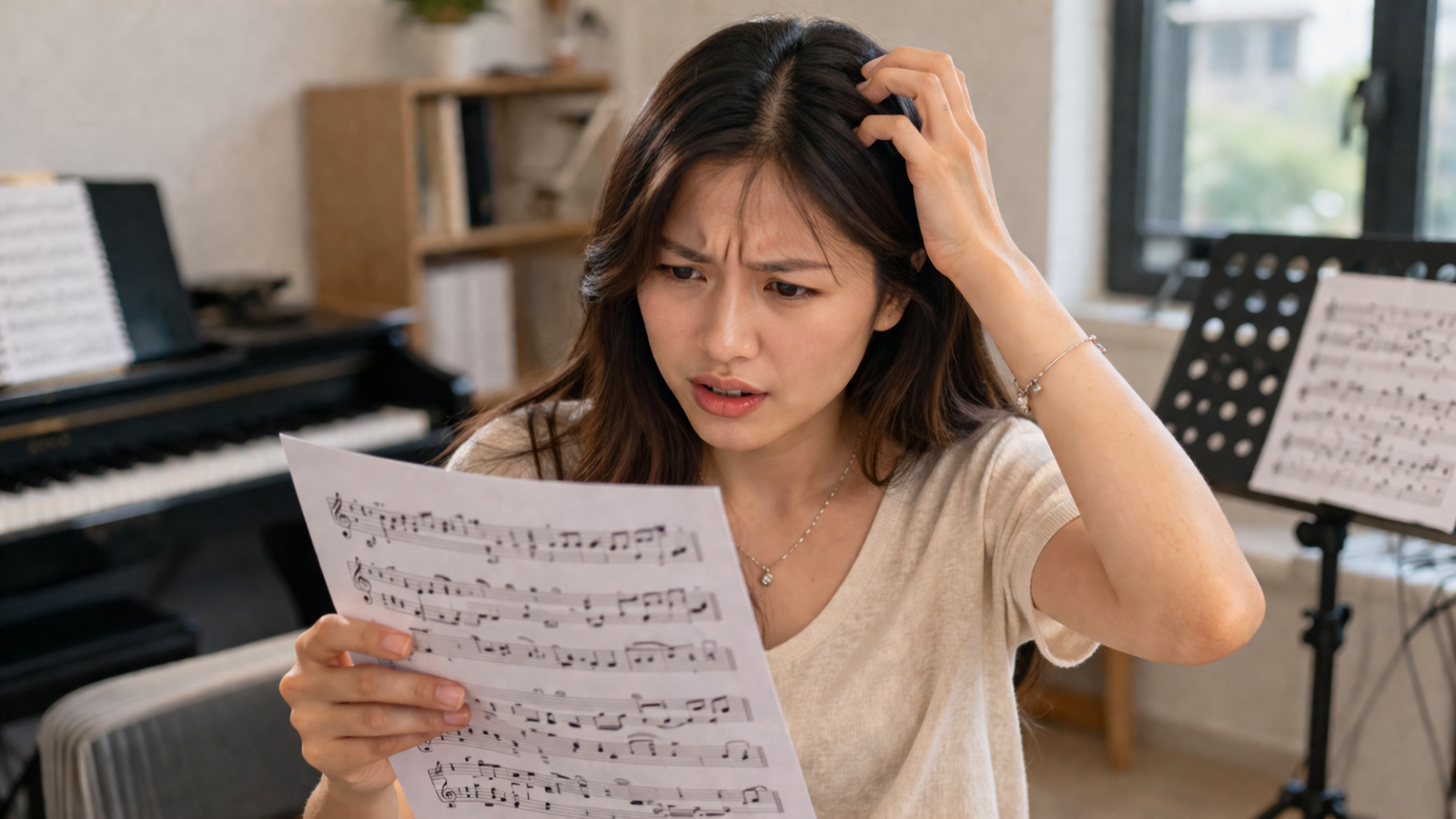 Thiếu nền tảng khiến việc xướng âm trở nên khó khăn.