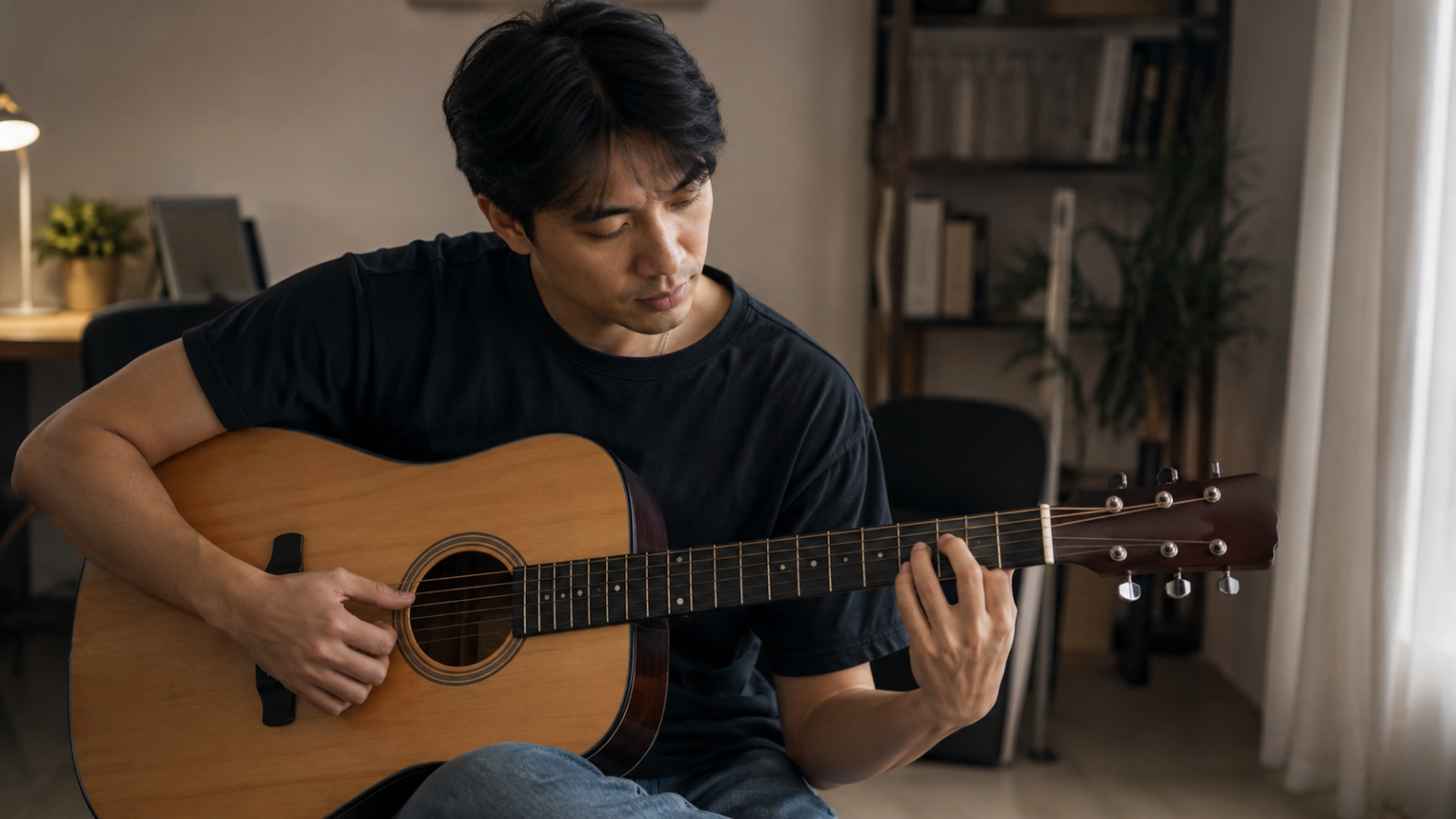 Các hợp âm trong tone C giúp người mới dễ tiếp cận guitar đệm hát hơn.