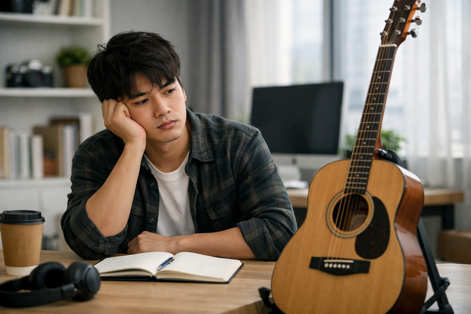 Mất động lực khi học guitar