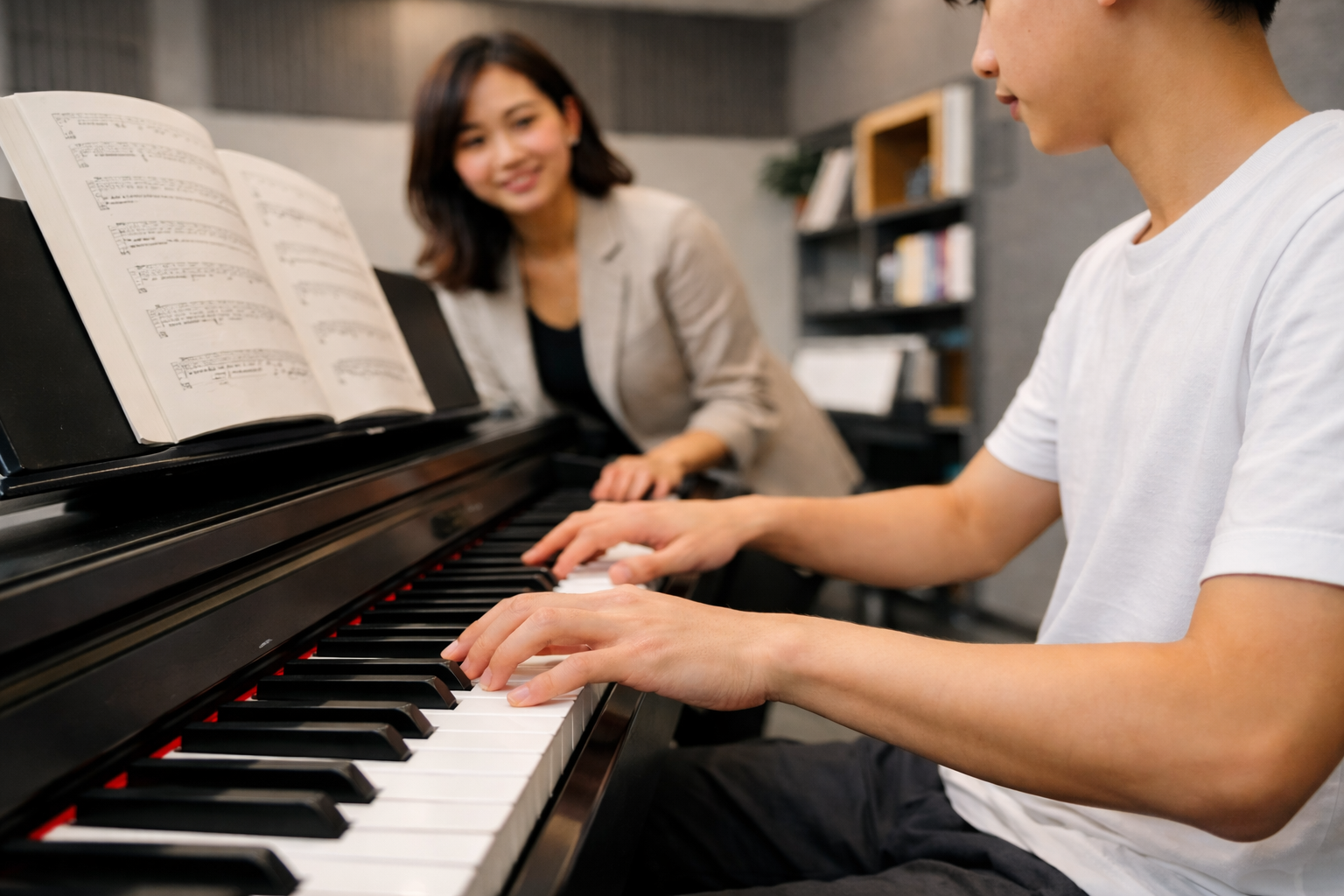 Luyện scale giúp ngón tay đều lực và di chuyển mượt mà hơn