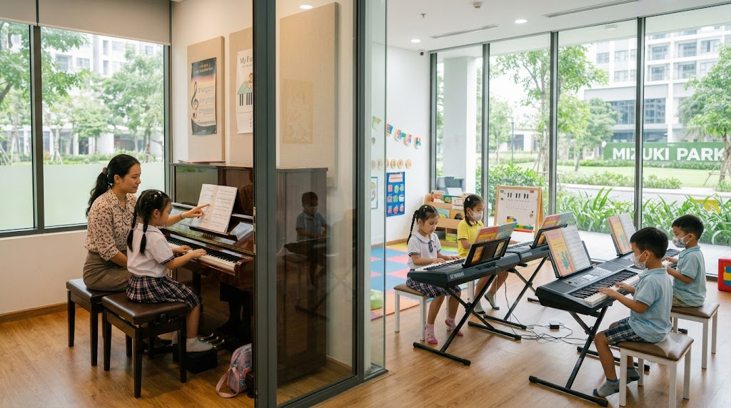  Lớp học cá nhân giúp giáo viên theo sát từng học viên.