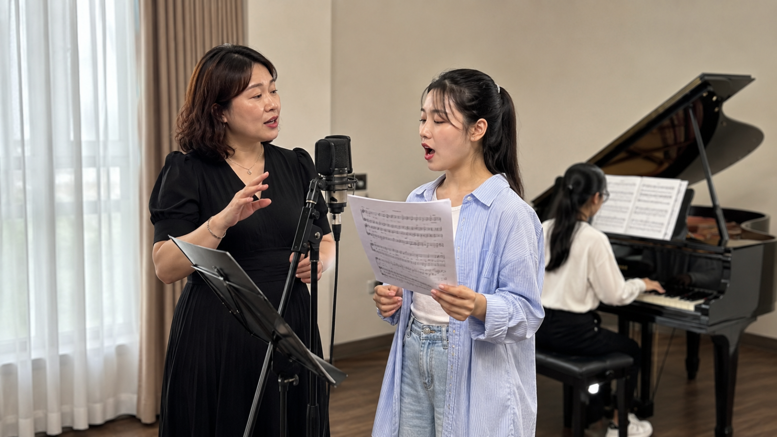 Luyện thanh đúng phương pháp giúp thí sinh kiểm soát cao độ, hơi thở và cách thể hiện bài hát