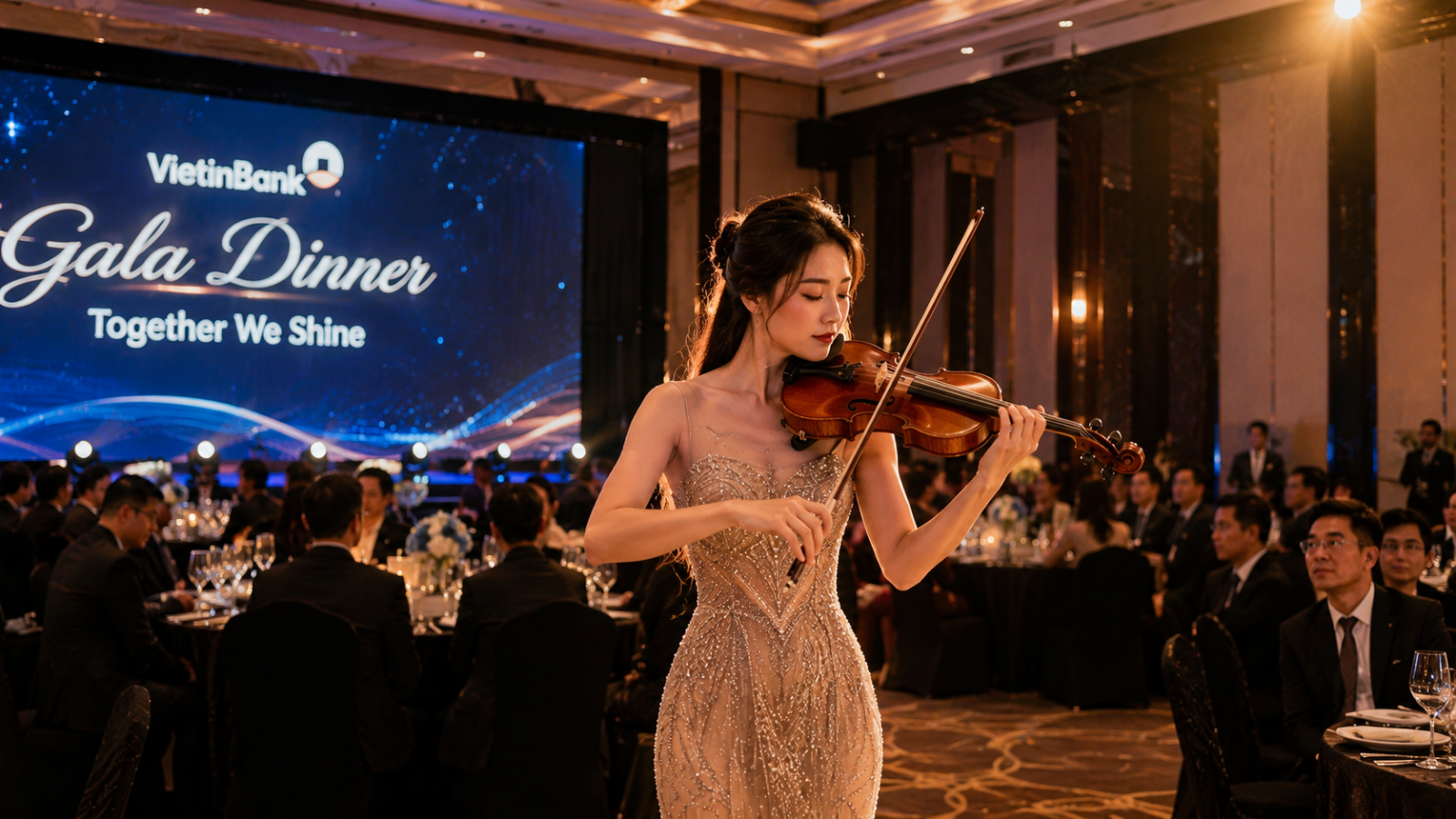  Violin phù hợp với nhiều loại hình sự kiện khác nhau.