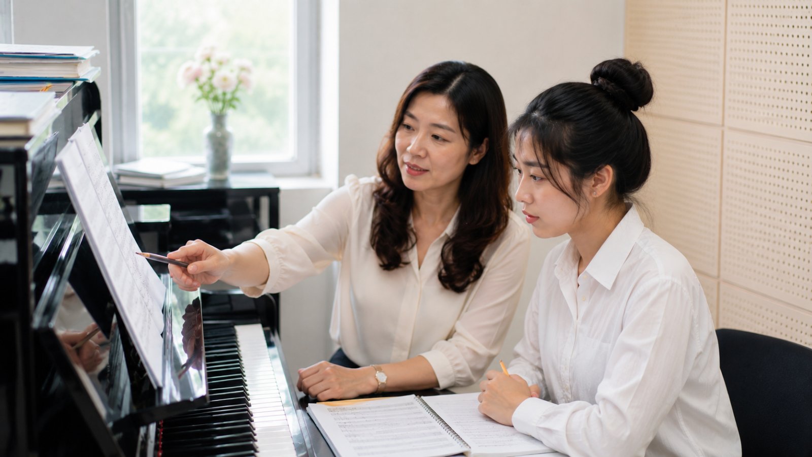 Duytieu Music hỗ trợ học viên luyện thi theo lộ trình cá nhân hóa.
