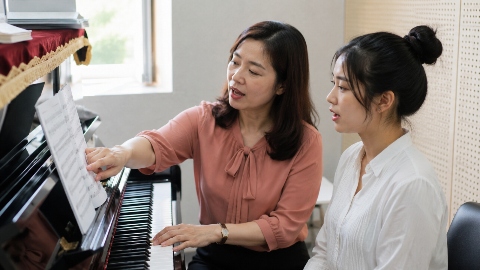 Học sớm giúp học sinh có nhiều thời gian xây dựng nền tảng âm nhạc.