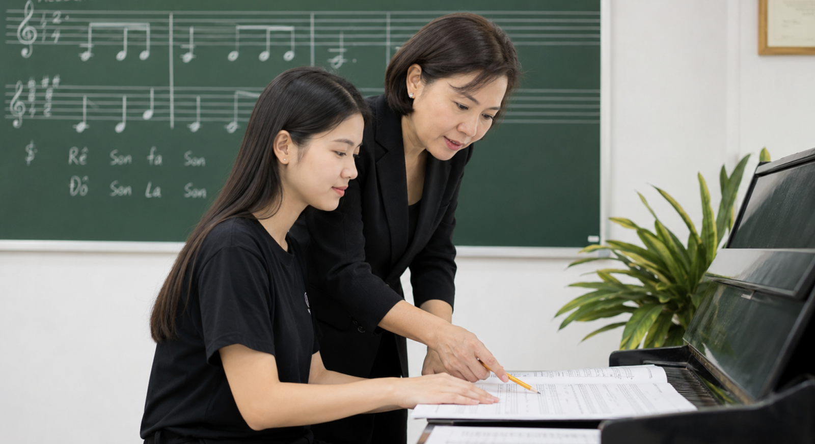 Luyện thi sư phạm âm nhạc cho người mới bắt đầu