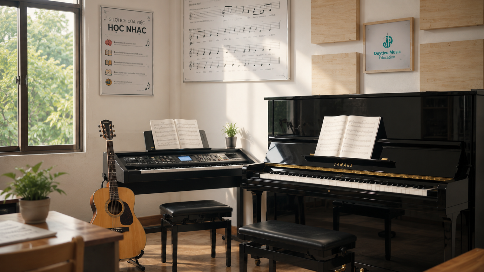 Piano, Organ và Guitar là bộ ba nhạc cụ phổ biến nhất đối với người học ngành Sư phạm Âm nhạc tại Việt Nam.