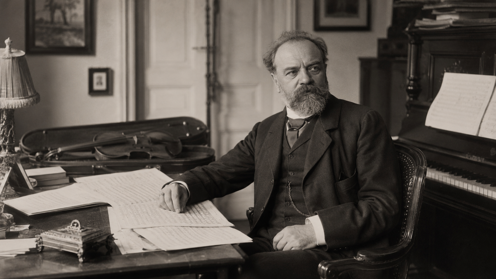 Antonín Dvořák là một trong những nhà soạn nhạc tiêu biểu của âm nhạc Séc thế kỷ XIX.