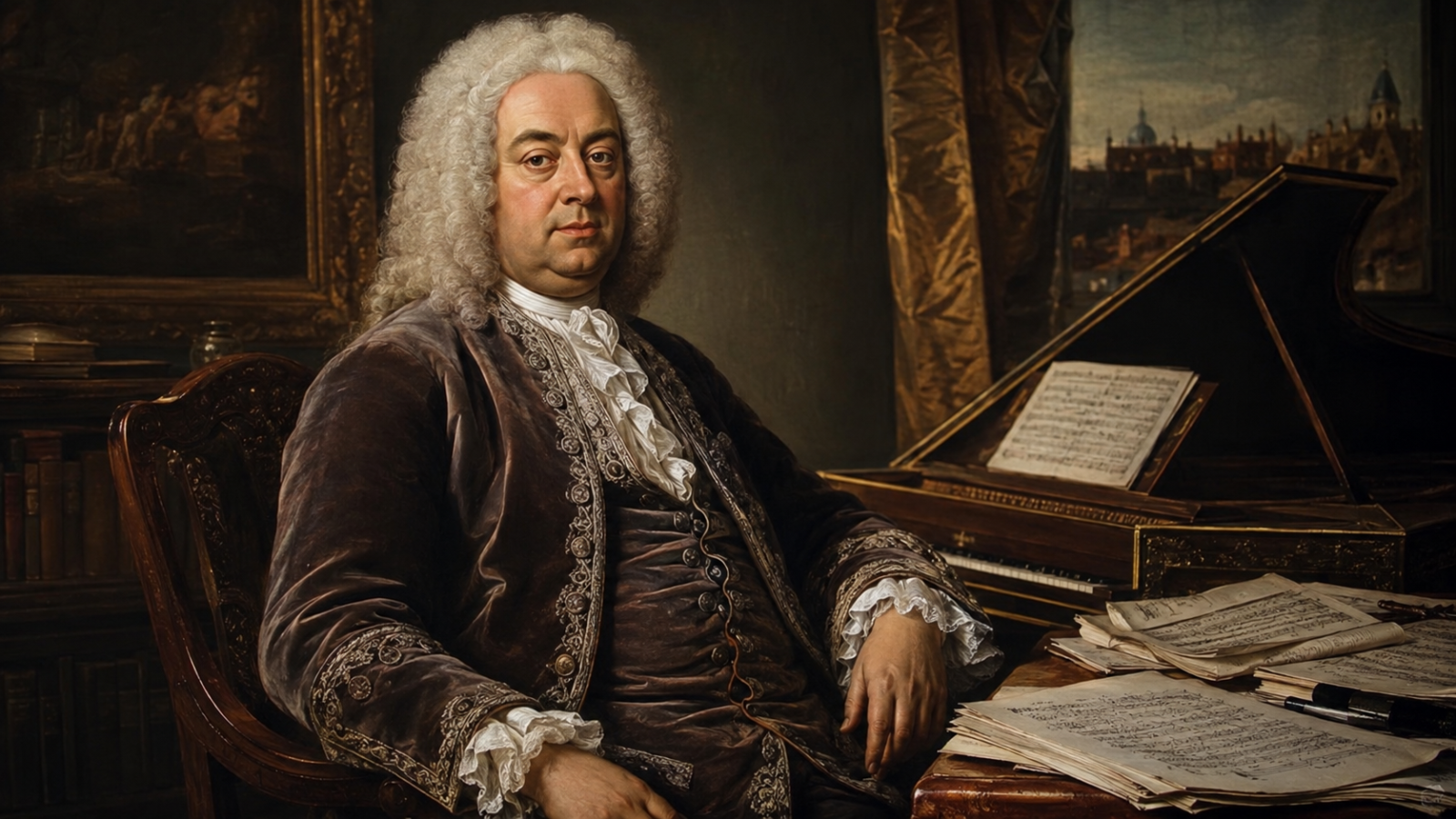 Georges Frideric Handel là một trong những nhà soạn nhạc tiêu biểu của thời kỳ Baroque.