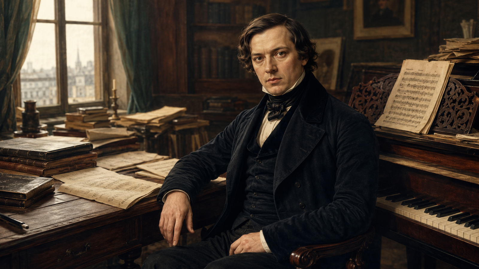 Robert Schumann là một trong những đại diện quan trọng của âm nhạc Lãng mạn Đức thế kỷ XIX.