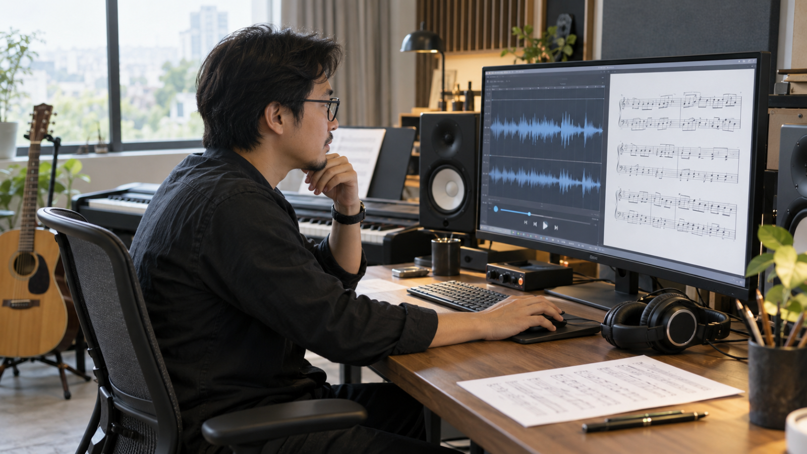 Dịch vụ chép nhạc giúp chuyển file MP3 thành bản sheet phù hợp với mục đích học tập, luyện tập hoặc biểu diễn