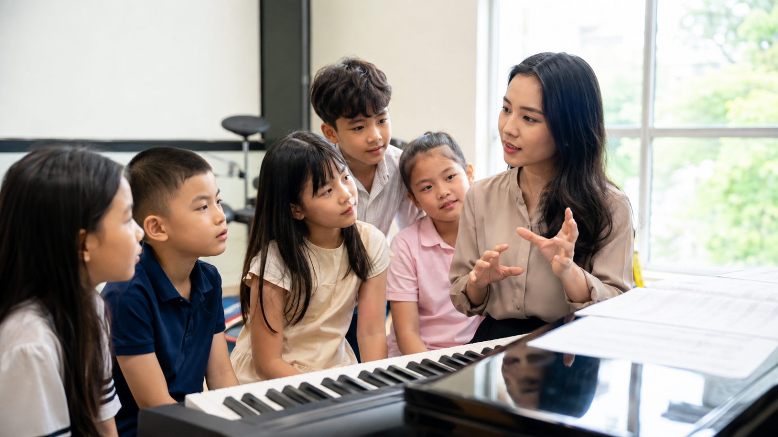 Kiến thức chuyên môn là nền tảng để giáo viên truyền đạt âm nhạc chính xác và hiệu quả.