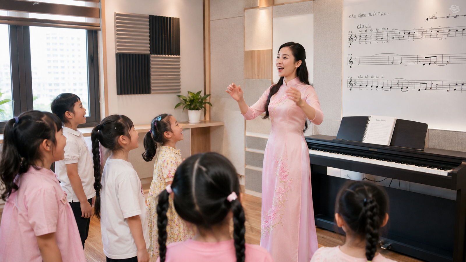 Giáo viên âm nhạc tại trường học là công việc phổ biến và đang có nhu cầu tuyển dụng rất lớn.