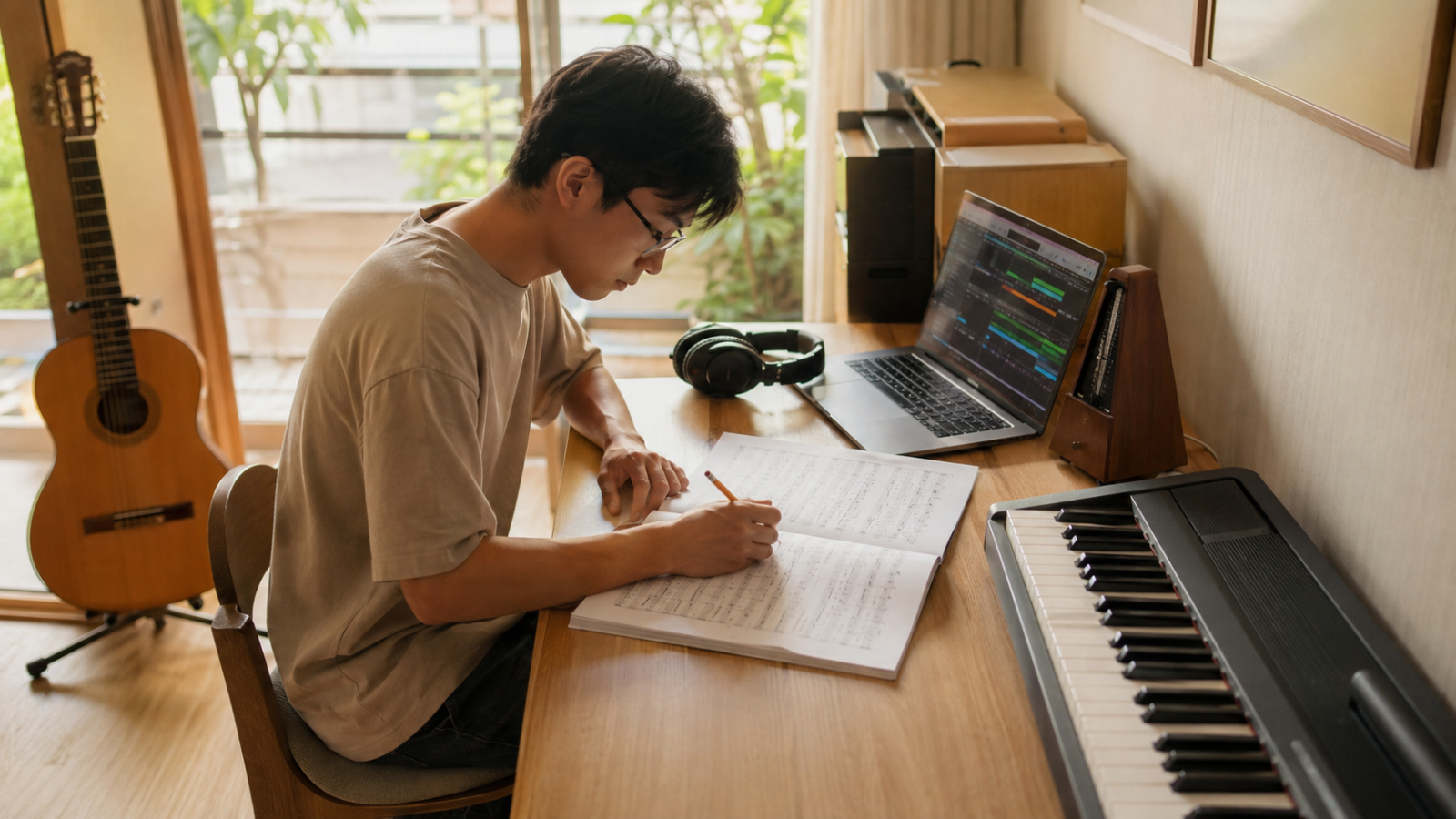 Góc học tập khoa học giúp sinh viên âm nhạc kết hợp hiệu quả giữa lý thuyết và thực hành