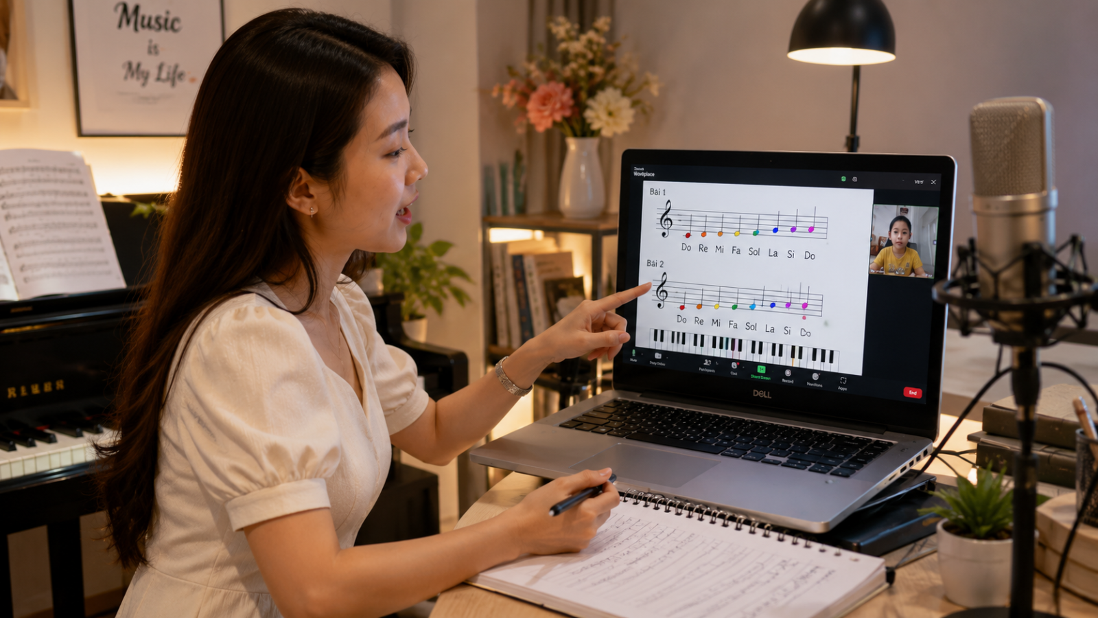 Ký xướng âm là môn học nền tảng bắt buộc giúp người học làm chủ đôi tai cảm âm và khả năng đọc bản nhạc trôi chảy.