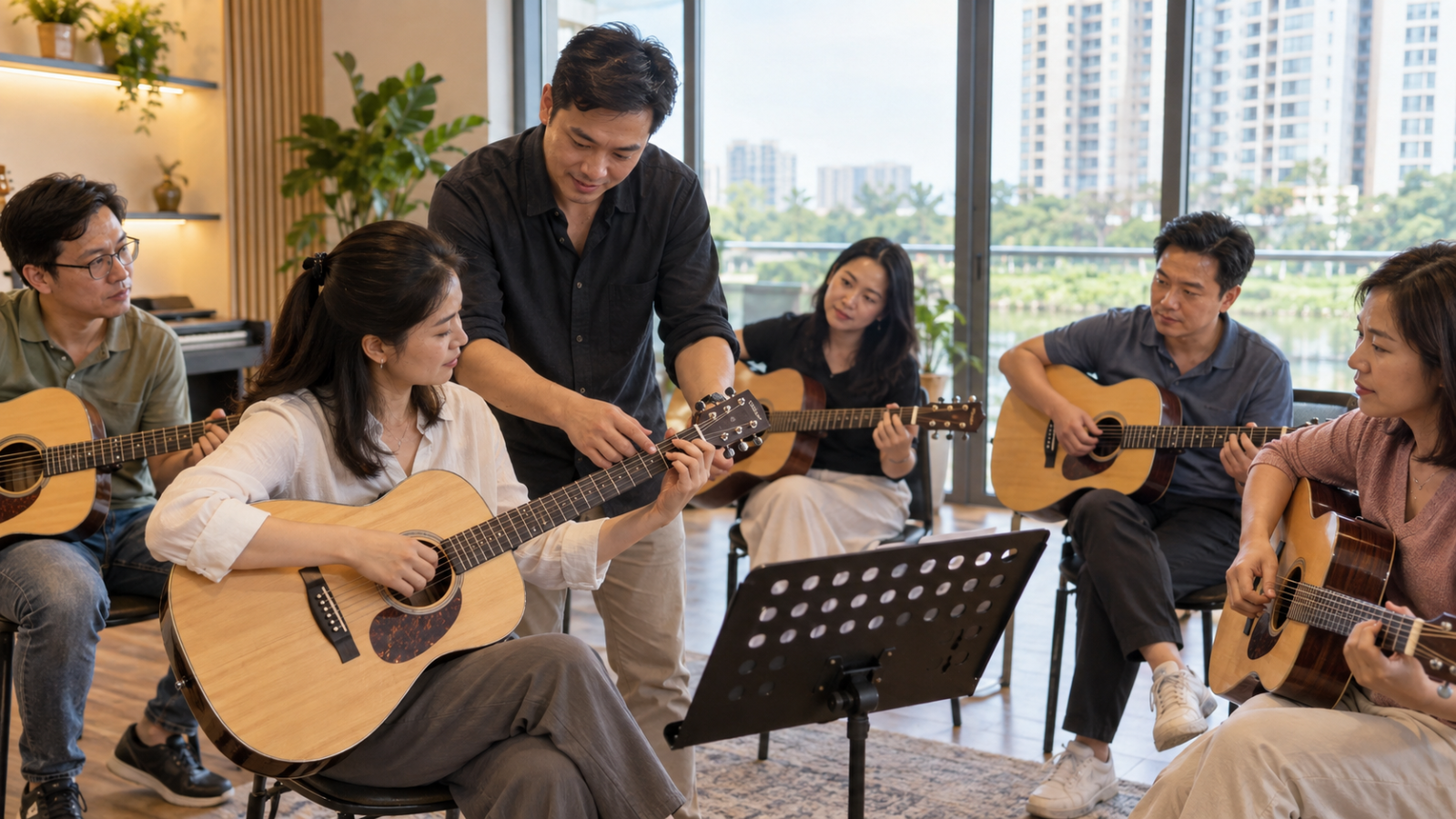 Người mới có thể bắt đầu Guitar Acoustic từ những kỹ thuật cơ bản nếu được hướng dẫn đúng phương pháp