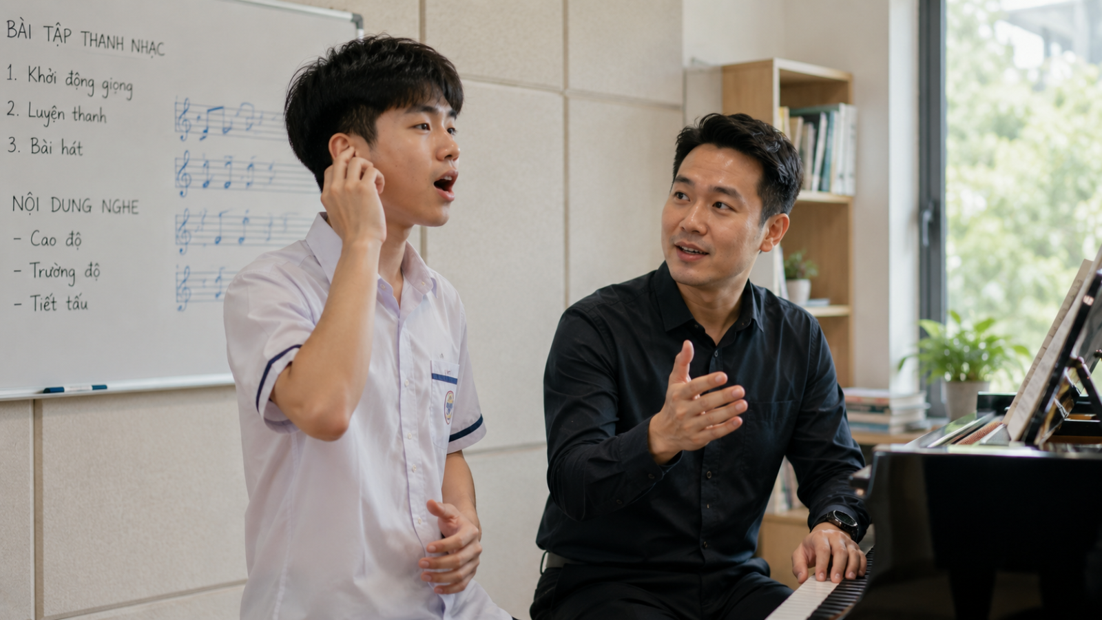 Tư duy cảm âm và phản xạ phách nhịp tốt là một lợi thế lớn, hoàn toàn có thể được nâng cấp qua quá trình rèn luyện bài bản
