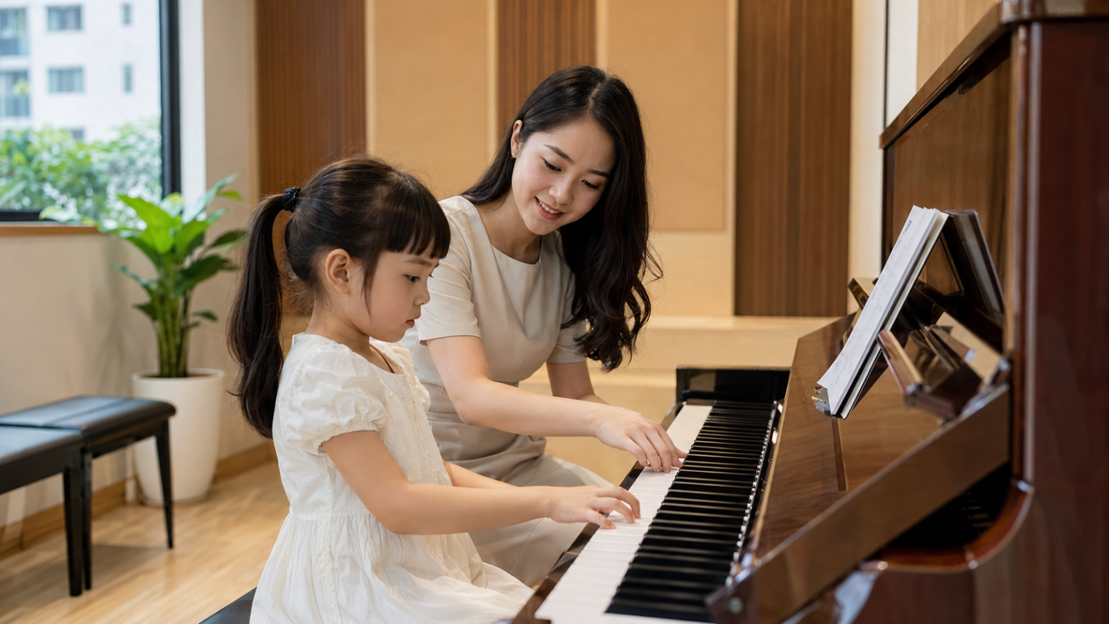 Một lớp Piano Mầm Non hiệu quả cần có giáo viên và phương pháp phù hợp với độ tuổi của trẻ