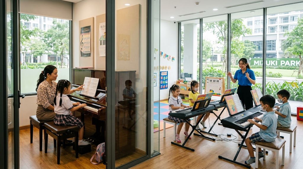 Mỗi hình thức học piano đều mang những ưu điểm riêng.