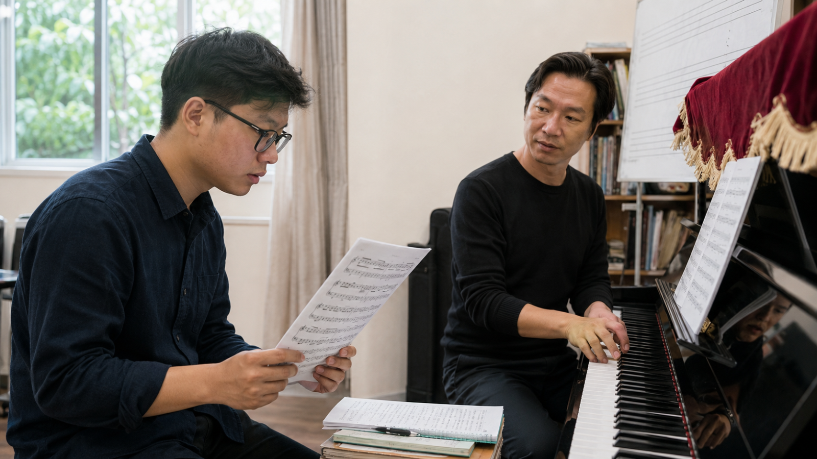 Luyện cao độ với Piano giúp người học hình thành mối liên hệ giữa ký hiệu trên bản nhạc và âm thanh thực tế