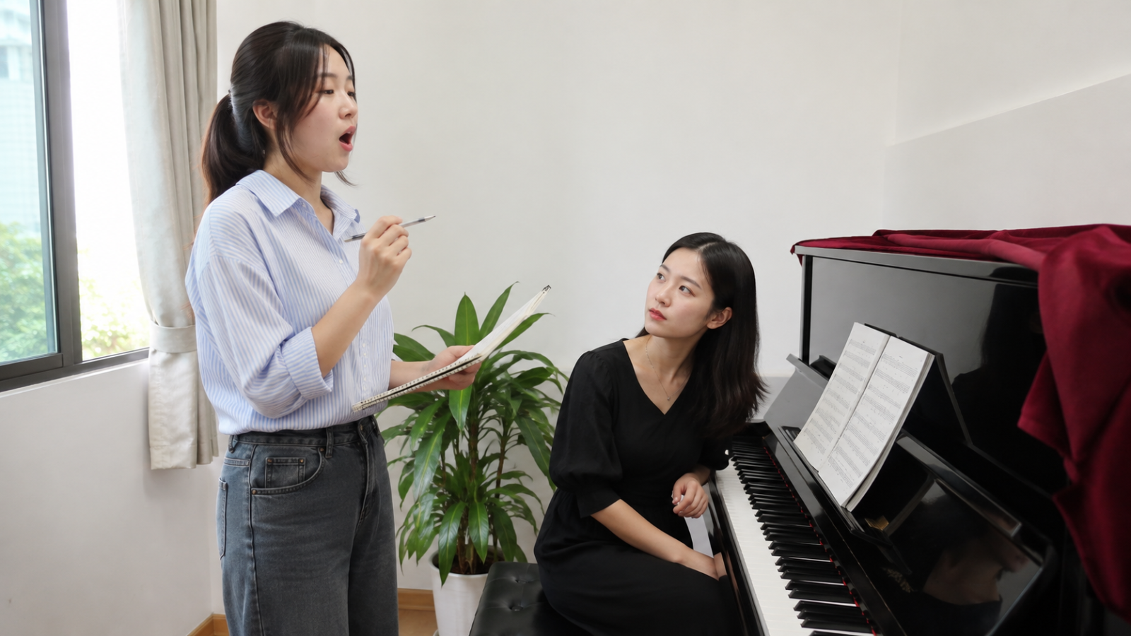 Hát lại nốt vừa nghe giúp kết nối khả năng nghe với khả năng kiểm soát giọng