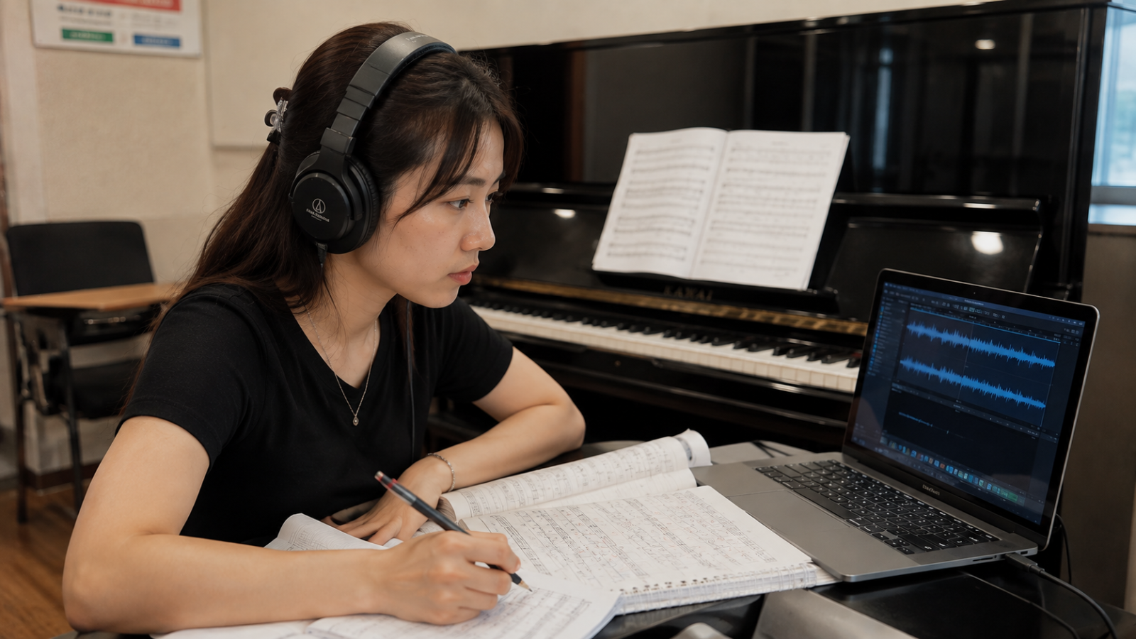 Nghe lại bản thu giúp người học phát hiện những lỗi cao độ mà bản thân khó nhận ra khi đang hát