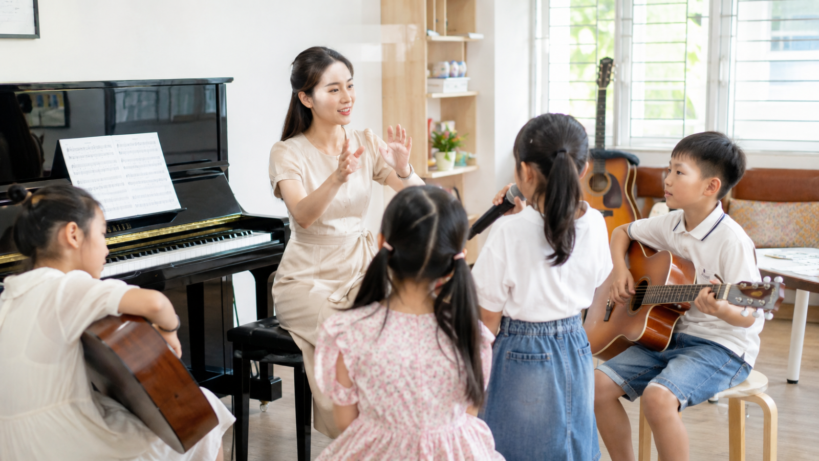 Ngành Sư phạm Âm nhạc đào tạo giáo viên có chuyên môn âm nhạc và kỹ năng giảng dạy.