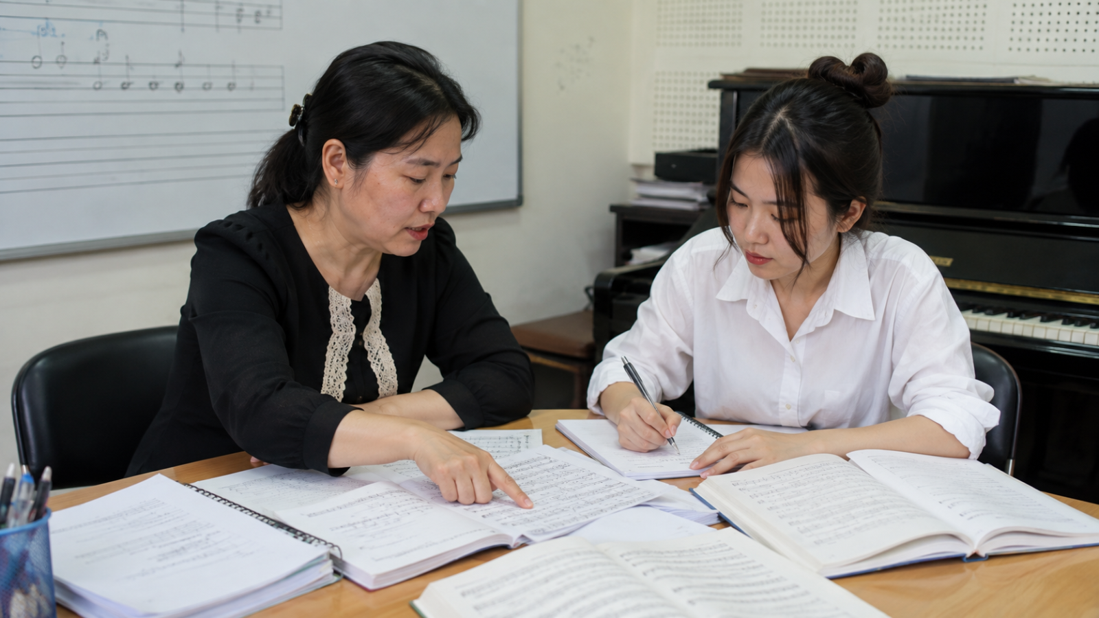 Nắm chắc nhạc lý giúp thí sinh xử lý tốt các bài tập và hỗ trợ quá trình học chuyên ngành.