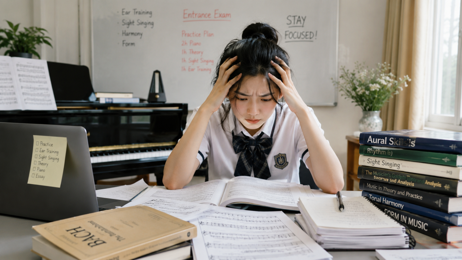 Xuất phát muộn và thiếu chiến thuật khiến học viên dễ bị quá tải áp lực trước ngày thi chính thức