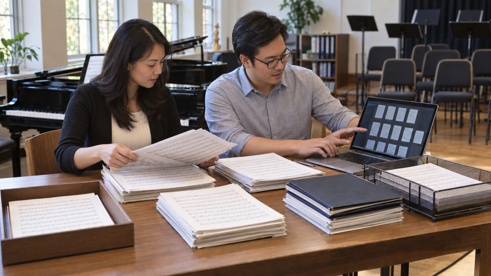 Phân loại và đặt tên file là bước quan trọng để xây dựng kho sheet nhạc khoa học