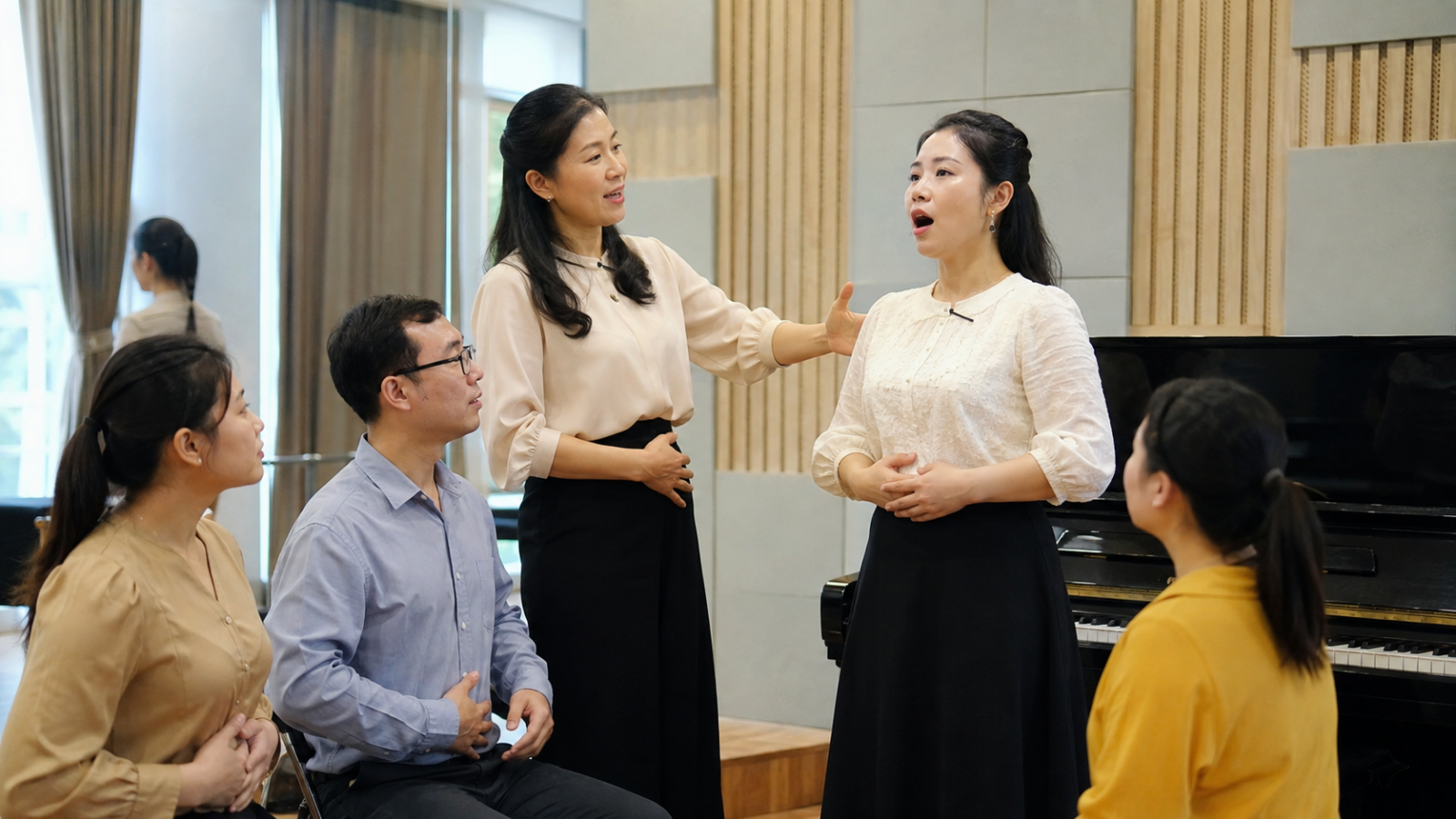 Thanh Nhạc giúp sinh viên rèn luyện kỹ thuật hát và khả năng biểu diễn