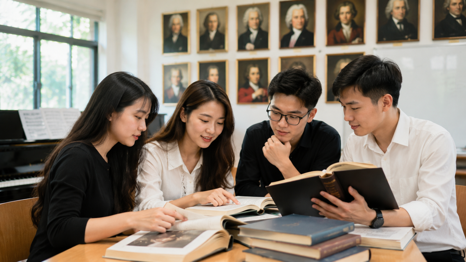 Lịch sử Âm nhạc giúp người học hiểu quá trình hình thành và phát triển của nền âm nhạc thế giới.