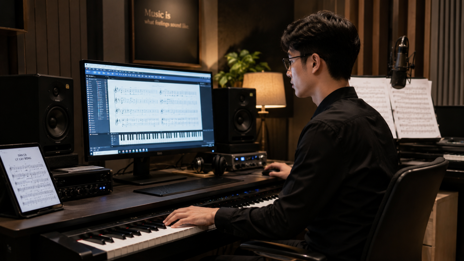  Một bản phối đệm Piano được may đo riêng chính là chiếc chìa khóa vàng giúp nâng tầm chất lượng và đẳng cấp cho bài thi Thanh nhạc.