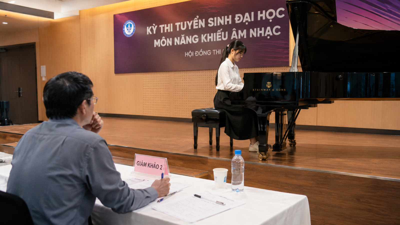 Thi thử định kỳ theo đúng phom đề thật giúp học viên xua tan áp lực tâm lý và nâng cao bản lĩnh phòng thi