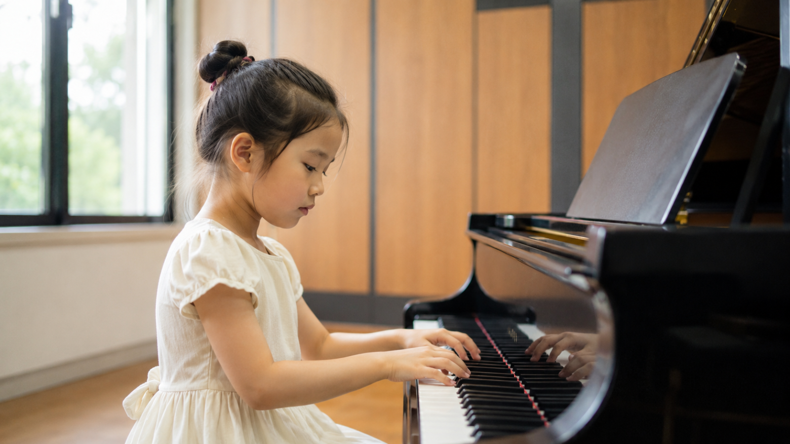 Piano giúp trẻ rèn luyện tính kiên trì từ những bài học đầu tiên