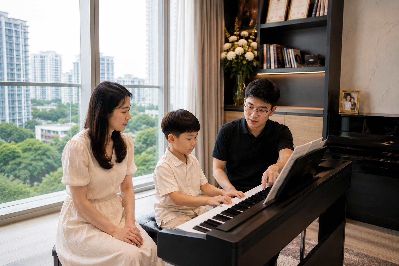 Ưu điểm của hình thức học gia sư âm nhạc tại nhà.