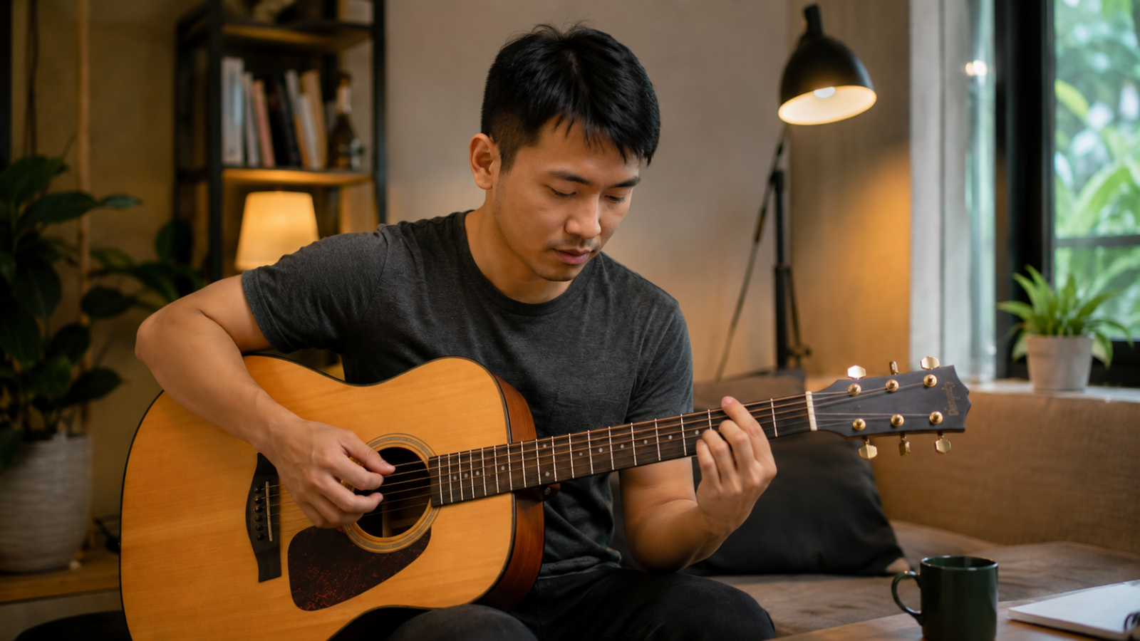 Tone G giúp người mới dễ luyện đệm hát thực tế hơn.
