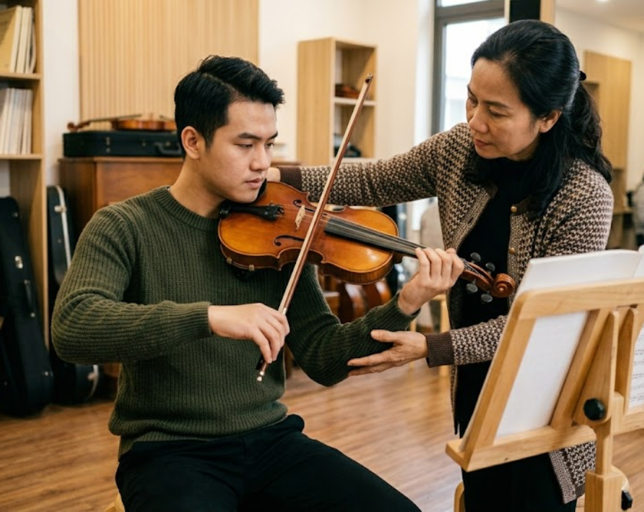 Phương pháp học đúng giúp người mới tiến bộ nhanh và hạn chế lỗi kỹ thuật.