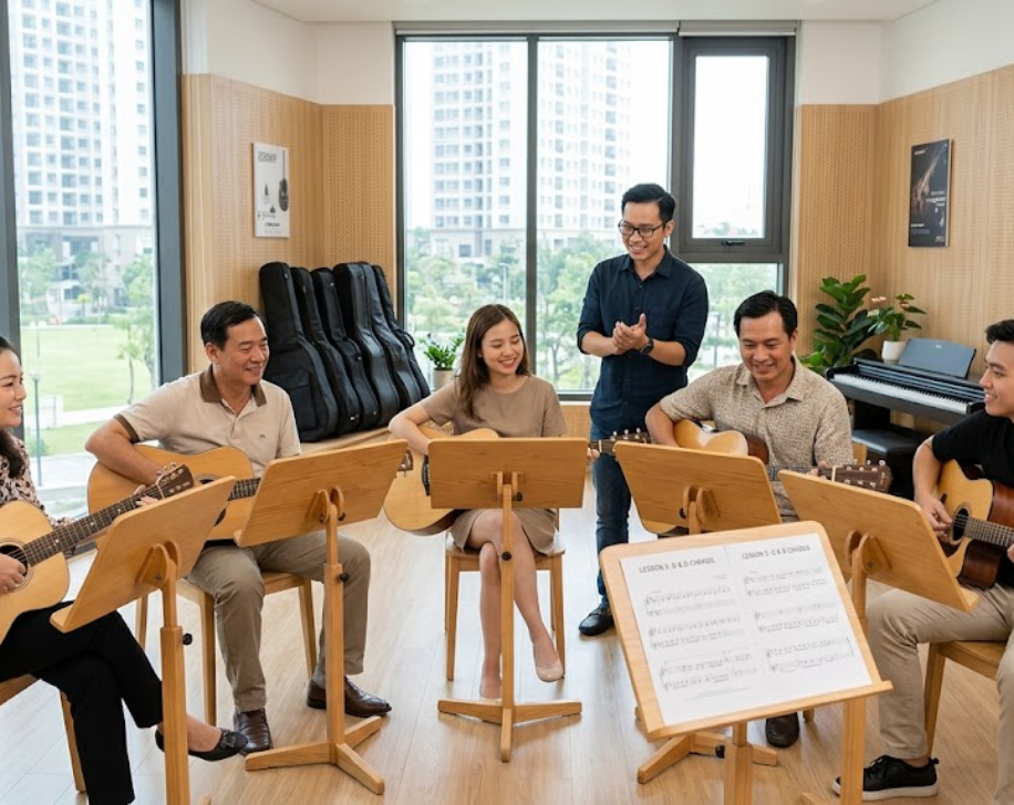 Lớp học phù hợp cho nhiều độ tuổi và mục tiêu khác nhau.