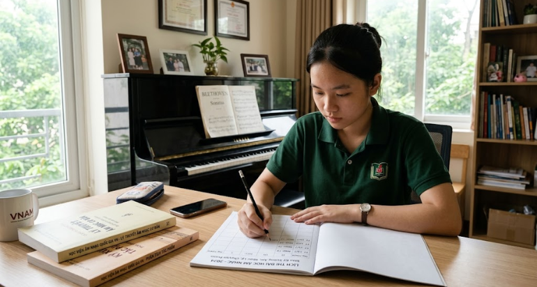 Một kế hoạch học tập khoa học giúp quá trình ôn thi hiệu quả hơn.