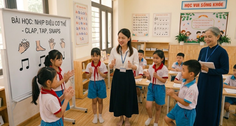 Kỳ thực tập Sư phạm mang lại những bài học trải nghiệm thực chiến vô giá, giúp sinh viên vững vàng bước tiếp trên con đường giáo dục nghệ thuật.