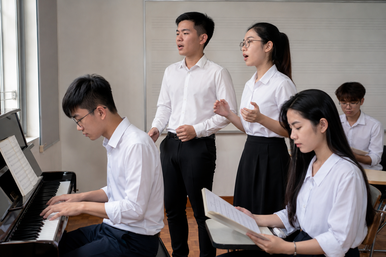 Nhạc lý và Ký xướng âm là nền tảng của quá trình học tập âm nhạc chuyên nghiệp