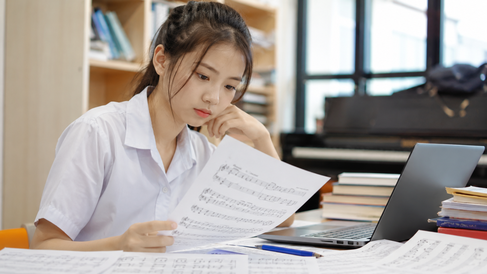 Nhiều học sinh băn khoăn về độ khó của kỳ thi Sư phạm Âm nhạc Đại học Sài Gòn