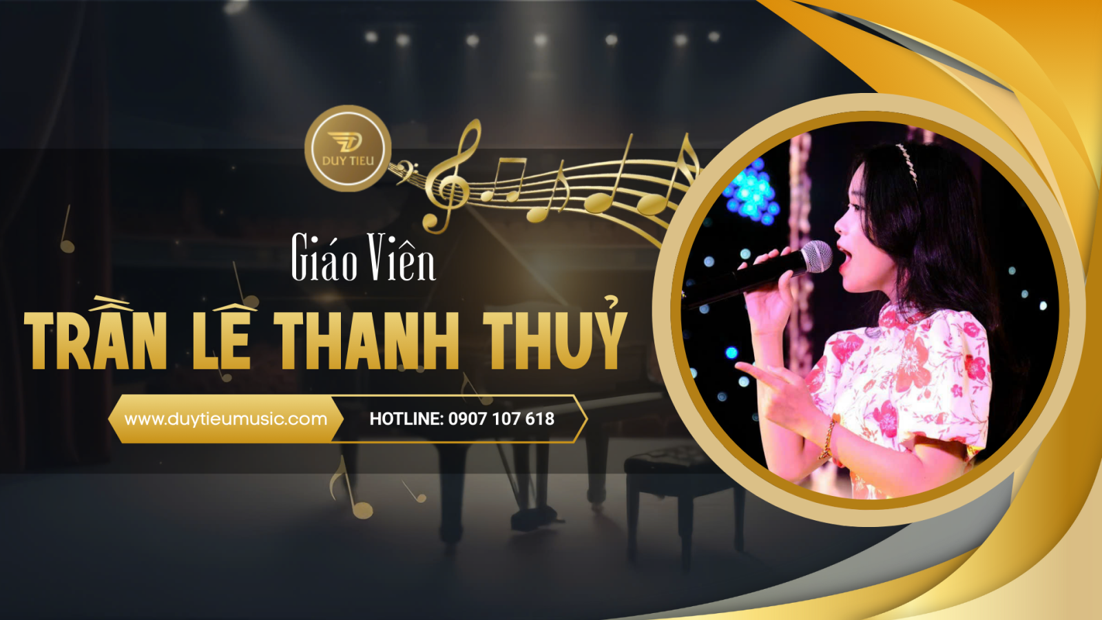 TRẦN LÊ THANH THUỶ – GIẢNG VIÊN THANH NHẠC
