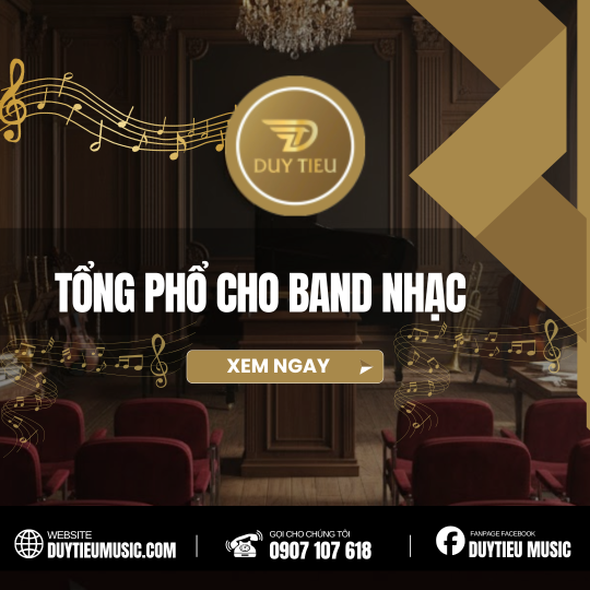 TỔNG PHỔ CHO BAND NHẠC